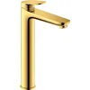 Image de Duravit Wave Robinet de lavabo taille XL (hauteur bec 236 mm), robinet de salle de bain, robinet de lavabo, or poli
