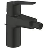 Image de GROHE Start 325602432 Robinet de bidet (économiseur d'eau, buse pivotante verticalement à 40°, surface durable), noir mat