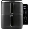 Image de GourmetMaxx FryUp Vertical 15305 Airfryer 10 l 2 gescheiden temperatuurregelaars, Anti-aanbaklaag, Digitale timer Zwart