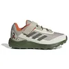 Image de adidas Terrex Disney Agravic Flow Chaussures de course unisexes pour enfant, Wonder Beige Olive Strata Orange, 38 EU