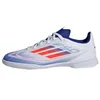 Image de adidas Mixte enfant F50 LEAGUE Football boots Indoor, Cloud White/Solar Red/Lucid Blue, 28 EU