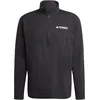 Image de adidas herr Terrex Multi CLIMACOOL Half Zip Long Sleeve, Black, M