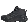 Image de adidas Femme Terrex Skychaser Ax5 Mid Gore-Tex Hiking Shoes, Carbon/Core Black/Semi Flash Aqua, 38 EU