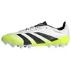 Image de adidas Mixte PREDATOR LEAGUE 2G/3G Artificial Grass Football Boots, Cloud White/Core Black/Lucid Lemon, 40 EU