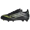 Image de adidas Mixte enfant F50 LEAGUE Firm Ground/Multi Ground Football Boots Kids, Core Black/Iron Metallic/Lucid Lemon, 31 EU