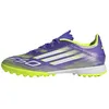 Image de adidas Mixte F50 LEAGUE Turf Football Boots, Purple Rush/Cloud White/Lucid Lemon, 42 2/3 EU