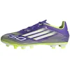 Image de adidas Mixte F50 CLUB Firm Ground/Multi Ground Football Boots, Purple Rush/Cloud White/Lucid Lemon, 44 2/3 EU