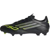 Image de adidas Mixte F50 LEAGUE Firm Ground Football Boots, Core Black/Iron Metallic/Lucid Lemon, 46 EU