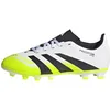 Image de adidas Mixte enfant PREDATOR CLUB Firm Ground/Multi Ground Football Boots Kids, Cloud White/Core Black/Lucid Lemon, 36 EU
