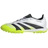 Image de adidas Mixte PREDATOR LEAGUE Turf Football Boots, Cloud White/Core Black/Lucid Lemon, 42 EU