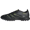 Image de adidas Mixte PREDATOR LEAGUE Turf Football Boots, Core Black/Carbon/Lucid Lemon, 45 1/3 EU