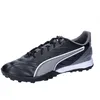 Image de PUMA King PRO TT Chaussures de football unisexe - adulte - Noir White-Cool Dark Gray, 41 EU, Puma Black Puma White Cool Dark Gray, 41 EU