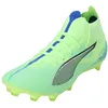 Image de PUMA Chaussures de football Ultra 5 Match+ Fg/Ag WN pour femme, Fizzy PUMA Blanc Bluemazing, 37.5 EU