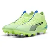 Image de PUMA Chaussures de football Ultra 5 Match+ Fg/Ag unisexes, Fizzy PUMA Blanc Bluemazing, 46 EU