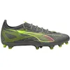 Image de PUMA Chaussure de football unisexe Ultra 5 Pro Fg/Ag, Argent vieilli mat jaune alerte soleil frappé, 44.5 EU