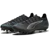 Image de PUMA Chaussures de football unisexe Ultra 5 Pro Fg/Ag, Puma Black PUMA Silver Bright Aqua, 44.5 EU
