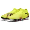 Image de PUMA Future 8 PRO FG/AG Chaussure de football unisexe Yellow Alert Black-Sun Struck, 40 EU, Yellow Alert PUMA Black Sun Struck, 40 EU