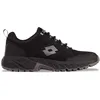 Image de Lotto Baskets unisexes, noir/gris, 45 EU, Noir/gris, 45 EU