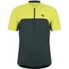 Image de Ziener Narus Maillot de cyclisme pour homme - VTT - Vélo de route - Respirant - Séchage rapide - Élastique - Manches courtes - Citron amer - 54
