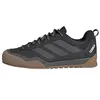 Image de adidas Femme Terrex Skychaser Solo Approach Shoes, Carbon/Grey Four/Semi Flash Aqua, 41 1/3 EU