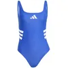 Image de adidas dam 3 STRIPES U-BACK SWIMSUIT, semi lucid blue/white, 42