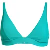 Image de adidas dam ICONISEA RIBBED PADDED TRIANGLE BIKINI TOP, pure teal, 44