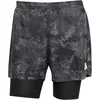 Image de adidas Homme Own the Run Spray Dye 2in1 Short, Grey Four/Black, XXL