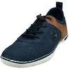 Image de bugatti 321-ASG03 Chaussures basses à lacets pour homme, 40 EU, bleu foncé, 40 EU