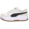 Image de PUMA Baskets basses Rebound pour femme, blanc, noir, ivoire givré, pointure 42, Puma White PUMA Black Frosted Ivory, 42 EU