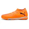 Image de PUMA Chaussures de football Future 8 Match unisexes, Heat Fire PUMA Black Ravish, 44 EU