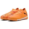 Image de PUMA Chaussures de football unisexes Future 8 Match TT, Heat Fire PUMA Noir Ravish, 39 EU
