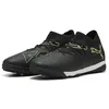 Image de PUMA Mixte Future 8 Match TT Chaussure de Football, Puma Noir Pétillant Vert Clair Terrain, 40.5 EU