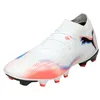 Image de PUMA Chaussures de football Future 8 Match Fg/Ag, Heat Fire PUMA Black Ravish, 40 EU