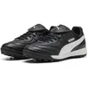 Image de PUMA Chaussures de football King Liga TT unisexes, Puma Black Puma White Puma Silver, 41 EU