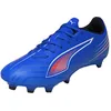 Image de PUMA Chaussures de football Ultra 6 Play Fg/Ag WN pour femme, PUMA ultra bleue, blanche et rouge, 41 EU