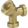 Image de GARDENA 07155-20 Messing 2-voudige splitser 24,2 mm (3/4) binnendraad, 26,44 mm (3/4) buitendraad, 26,44 mm (3/4) buitendraad
