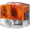Image de HELLA Feu clignotant - Halogène - 12V - Montage en saillie/vissé - Fiche: Fiche plate - droite - Quantité: 1-2BE 002 776-261