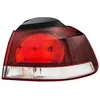 Image de HELLA 2SD 009 922-131 Feu arrière - Illumination - transparent/rouge - Partie extérieure - pour p.e. VW Golf VI (5K1) - Basic, Highline - pour circulation à gauche/pour circulation à droite