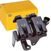 Image de HELLA 5DA 358 000-571 Bobine d'allumage - 12V - 3pôle - Bloc bobine - vissé