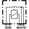 Image de HELLA Relais pour BMW: Série 7, Série 3, X5 & FIAT: Tempra, Ducato, Ulysse, Marea, Croma, Punto, Brava, Marengo, Seicento (Ref: 4RA 933 791-161)