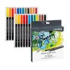 Image de Lyra Boîte De Marqueurs Aqua Brush Duo De 24 Couleurs
