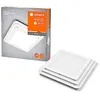 Image de LEDVANCE ORBIS COMMERDE SPIRAL CL CL LED PLAFICATION LED 45X45CM, BLANC, 26W, 3000LM BLANCHE CHAUDE, Distribution de lumière indirecte et directe, carré, conception de couche, IP20, 3000K