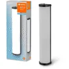 Image de Ledvance Lampe murale pour salle de bain en forme de cylindre de 450 mm de diamètre, culot E14 (pas d'ampoule), protection IP44, design classique à la mode