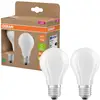 Image de OSRAM HOMELIGHTING 4099854253775 LED-lamp Energielabel A (A - G) E27 Peer 7.2 W = 100 W Warmwit (Ø x h) 60 mm x 60 mm Filament / Retro-LED 2 stuk(s)