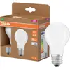 Image de OSRAM HOMELIGHTING 4099854259739 LED-lamp Energielabel A (A - G) E27 Peer 2.2 W = 40 W Neutraalwit (Ø x h) 60 mm x 60 mm 2 stuk(s)