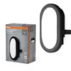 Image de OSRAM Hublot LED 6W, 4000K, 420 lm, IP54, IK06, antichoc, noire, boîtier en polycarbonate, angle d'éclairage 120°, pour caves et garages