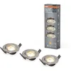 Image de OSRAM Set de spots encastrés à gradation continue brossé