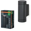 Image de OSRAM Luminaire d extérieur ENDURA CLASSIC ITYS W, applique murale, GU10, gris foncé, aluminium, installation facile, diffuseur en verre ou en PMMA, classe de protection IP65,éclairage indirect