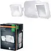 Image de OSRAM HOMELIGHTING Battery LED Spotlight Sensor 10W 4000K IP54 White 4099854497513 Buitenschijnwerper 10 W
