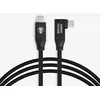 Image de CobraTether Câble USB-C vers USB-C 90°, 5 m, noir